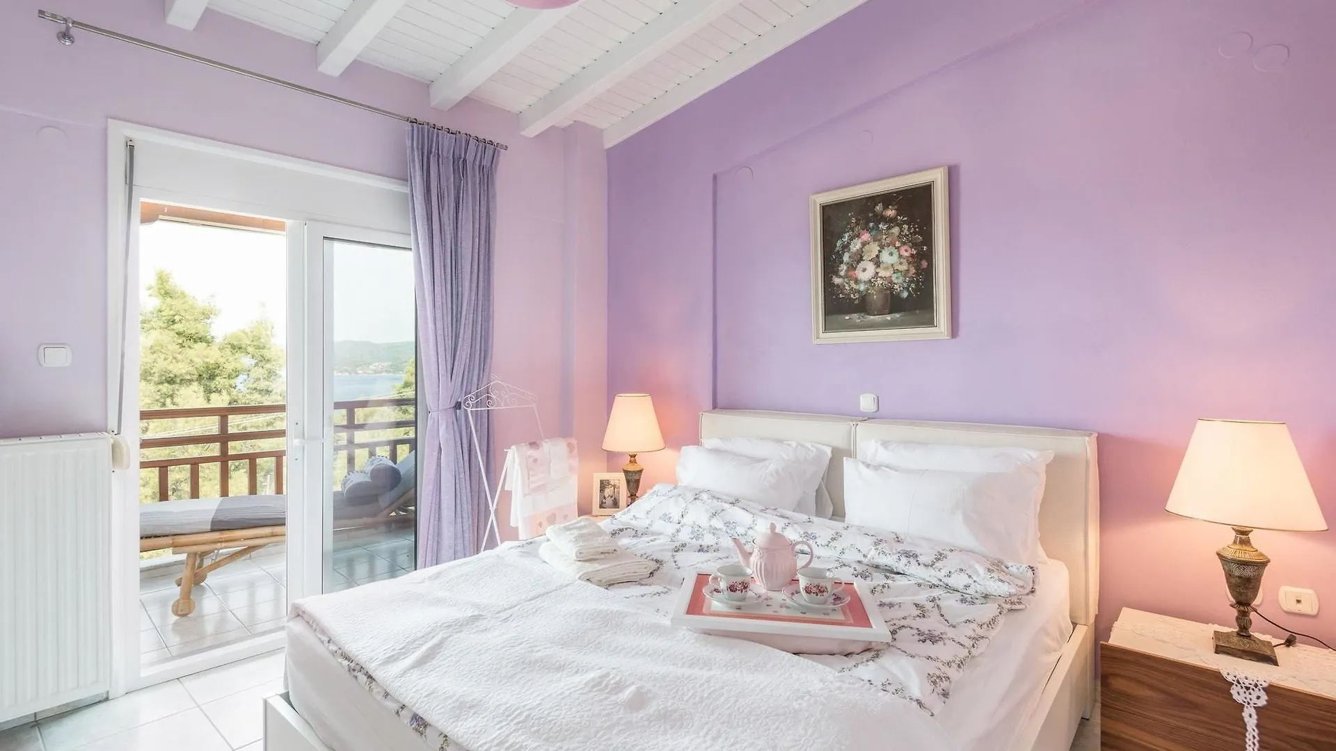 Family-Friendly, 2-Bedroom Apartment In Neos Marmaras With Balcony And Sithonia