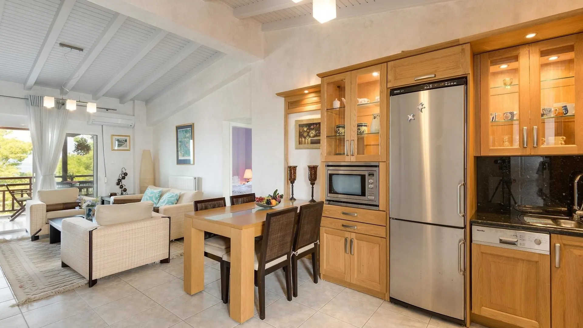 Family-Friendly, 2-Bedroom Apartment In Neos Marmaras With Balcony And Sithonia